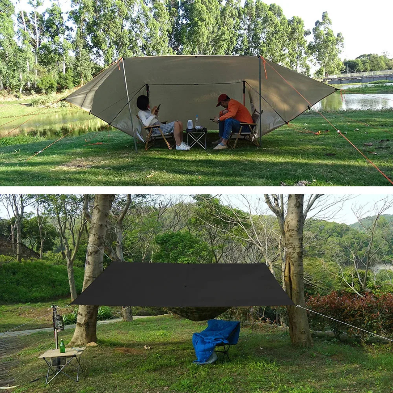 Wasserdichte Campingplane