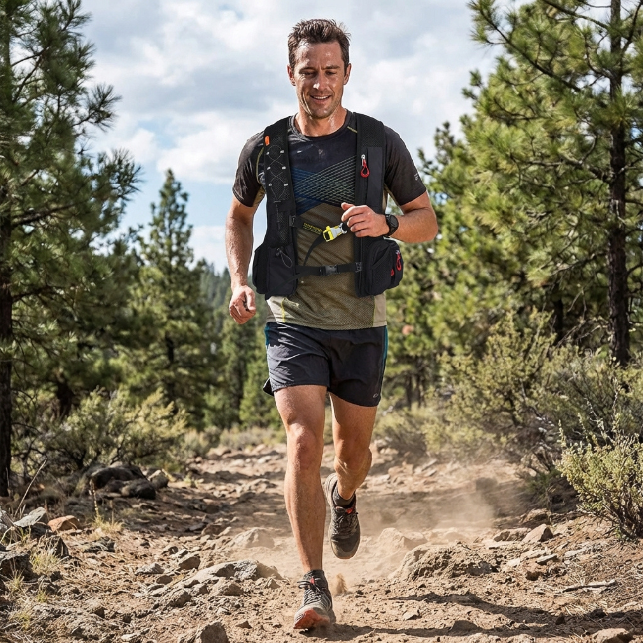 Trail-Laufweste mit Trinksystem | Berggrat
