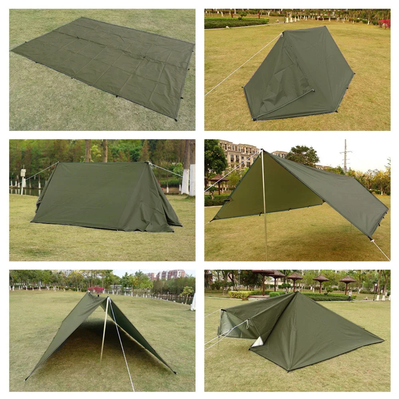Wasserdichte Campingplane