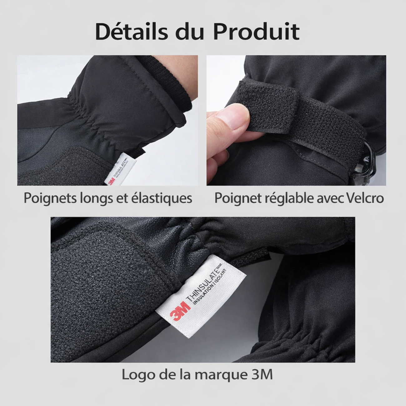 Warme Wanderhandschuhe