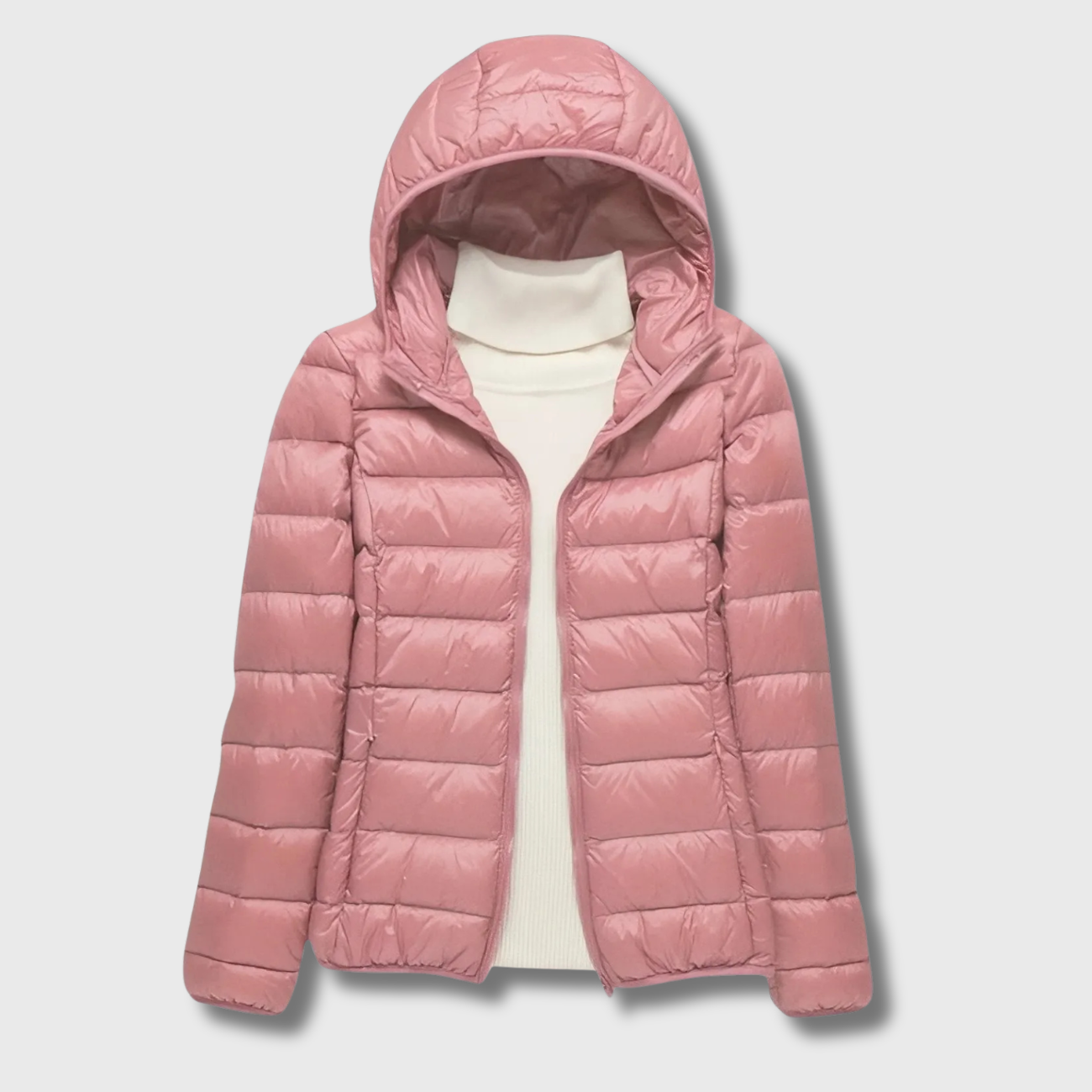 Damen-Daunenjacke komprimierbar