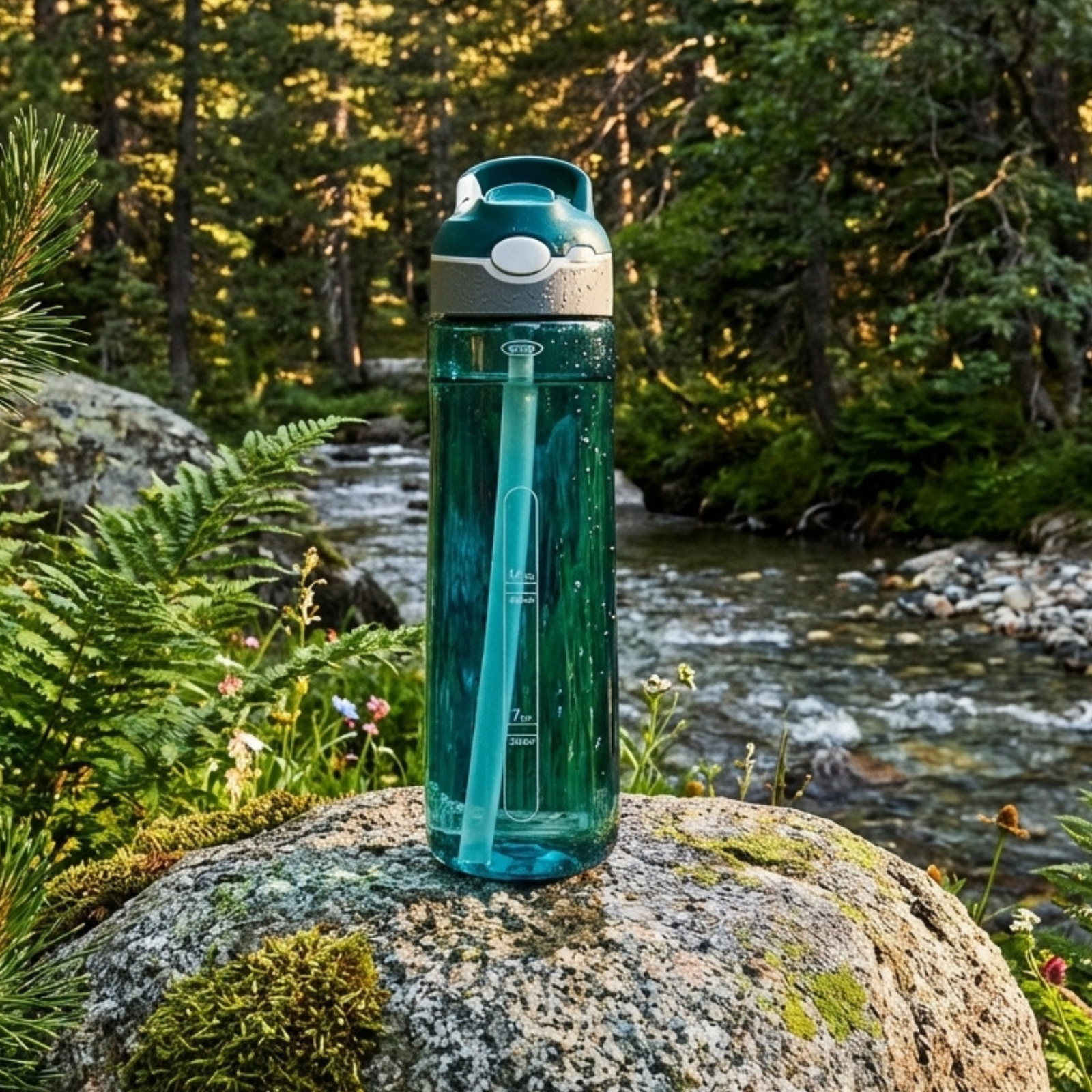 Wander-Trinkflasche mit Filter | Berggrat