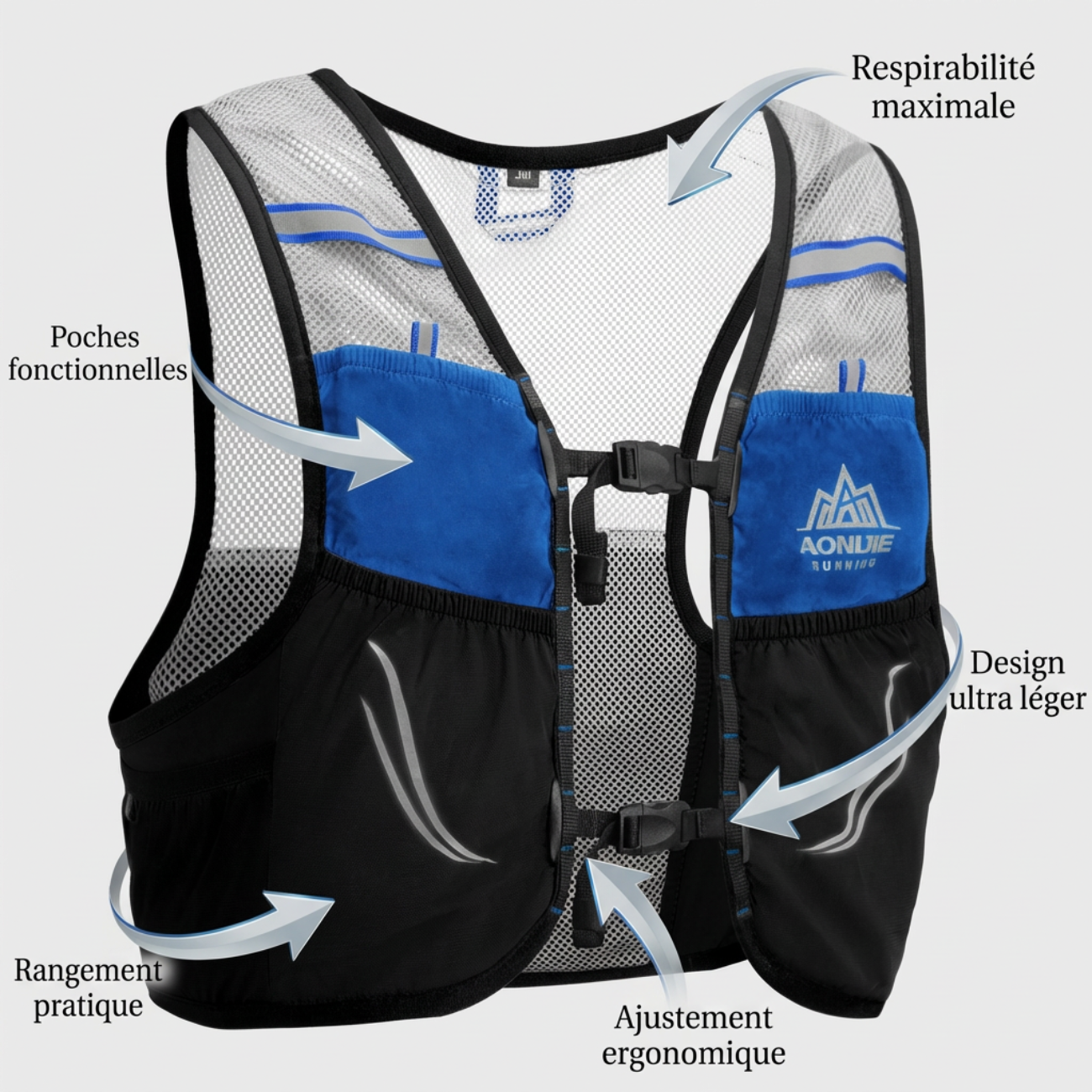 Trail-Laufweste Trinksystem 2,5L | Berggrat