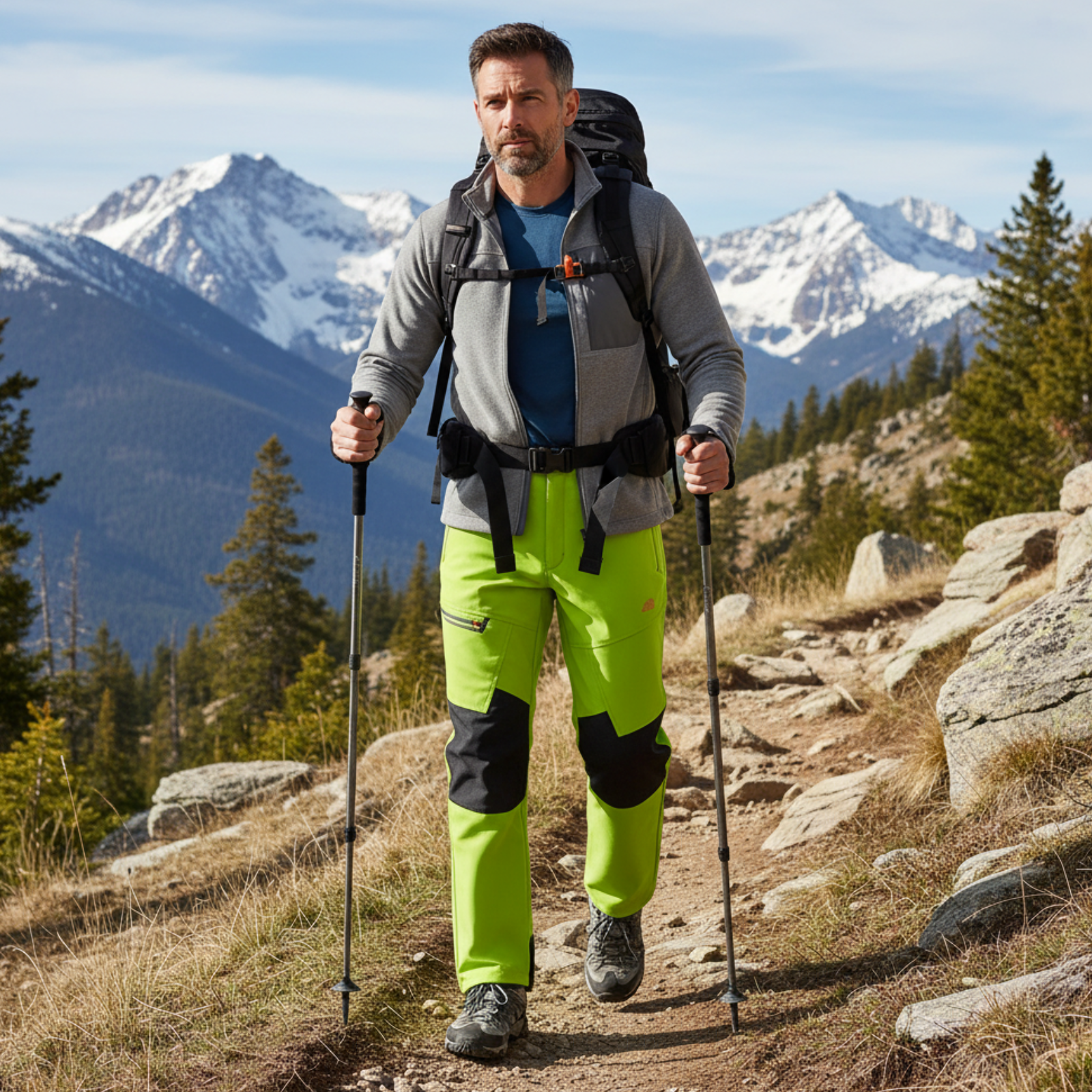 Thermo-Wanderhose Fleecefutter | Berggrat