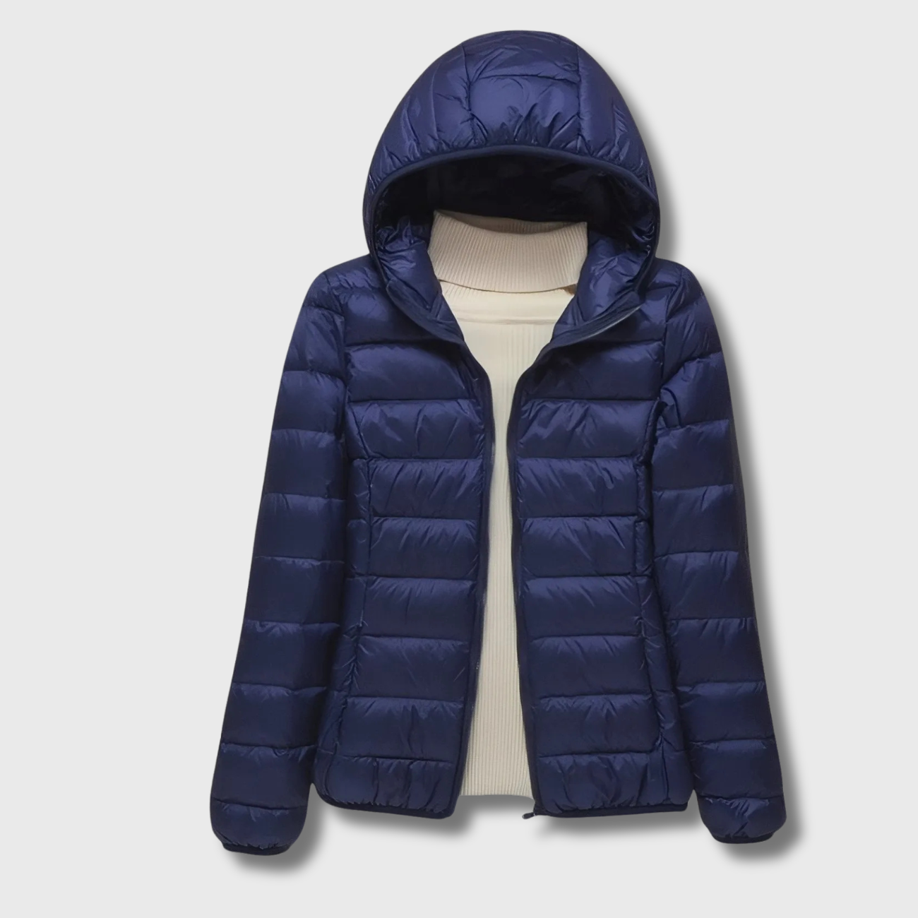 Damen-Daunenjacke komprimierbar