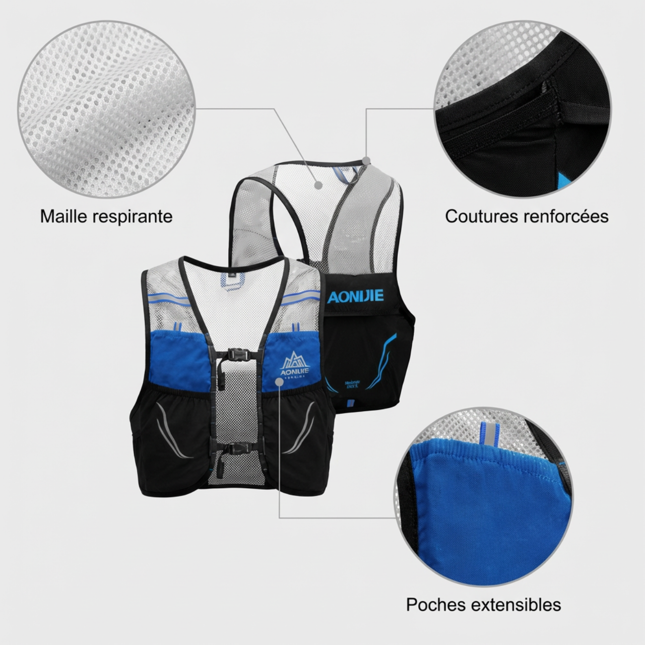 Trail-Laufweste Trinksystem 2,5L | Berggrat
