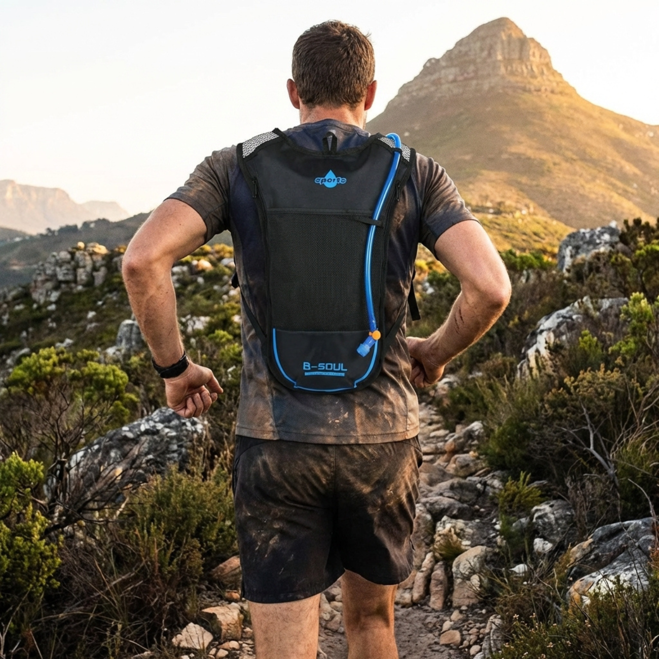 Trailrucksack mit 2L-Trinkblase | Berggrat