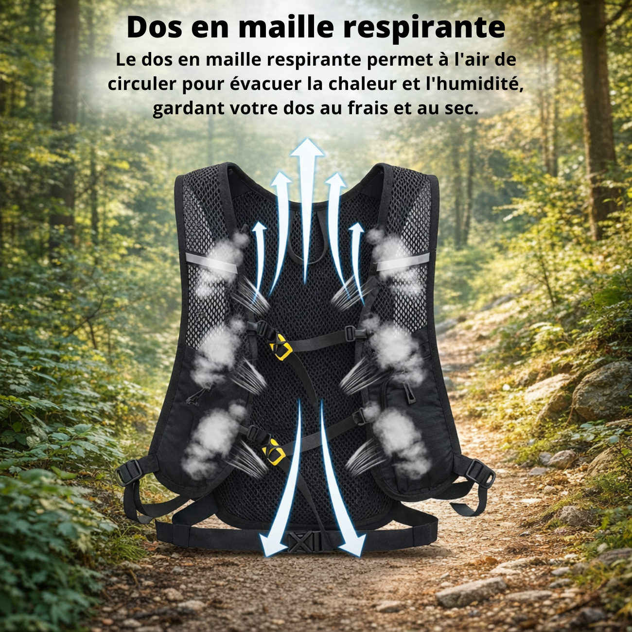 Trail-Rucksack 20L Trinksystem | Berggrat
