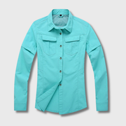 2-in-1 Wanderhemd Zip-Ärmel