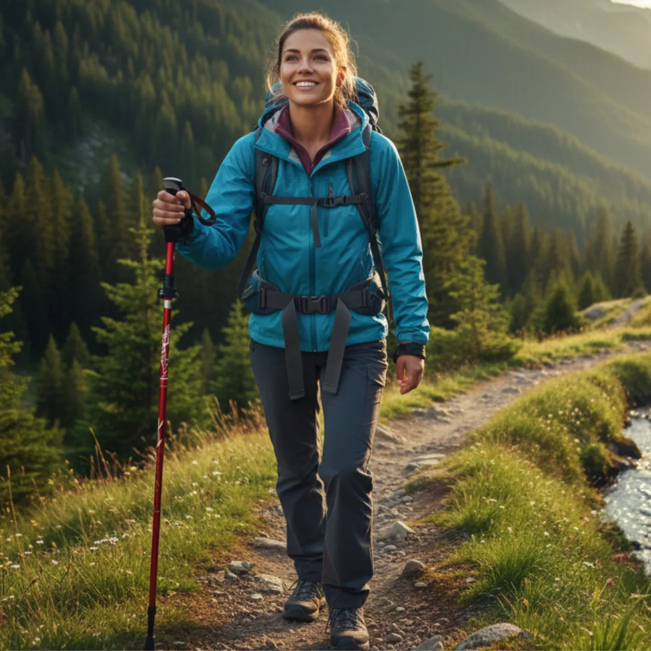 Trekking-Wanderstöcke