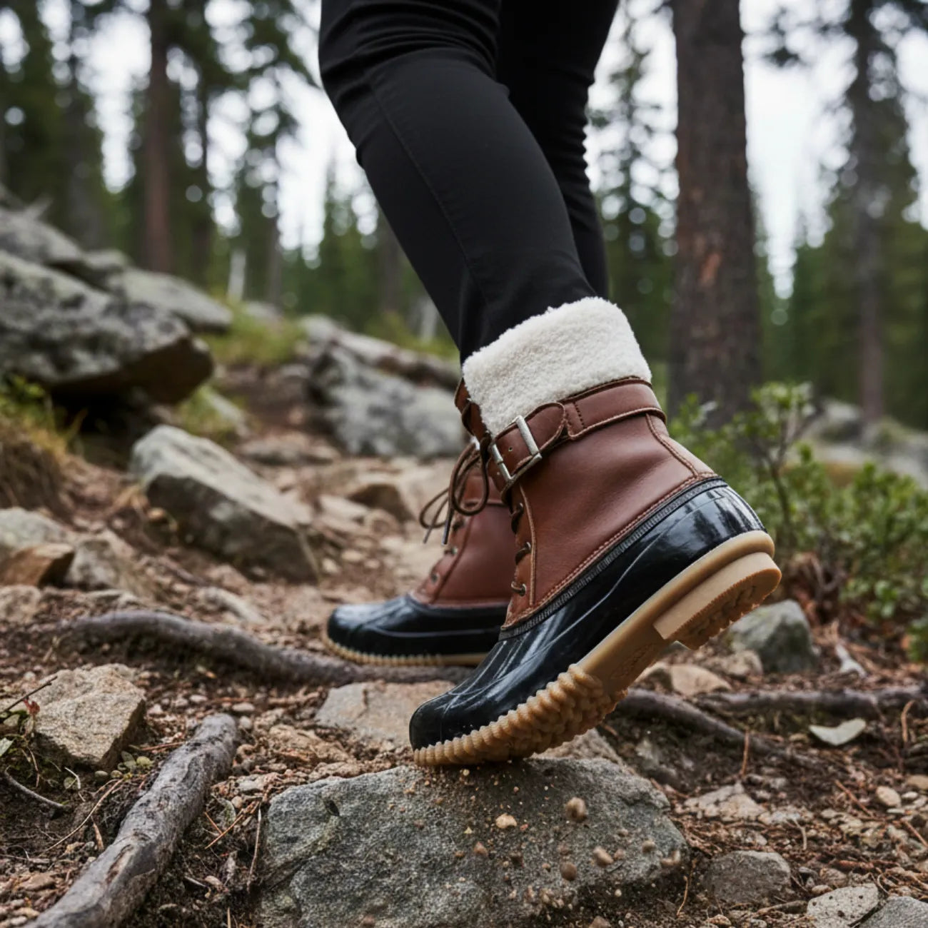 Damen-Après-Ski-Stiefel