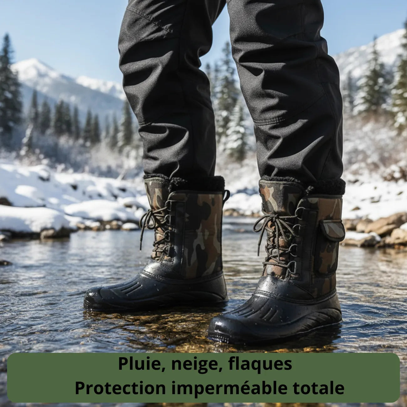 Après-Ski-Schneestiefel Herren