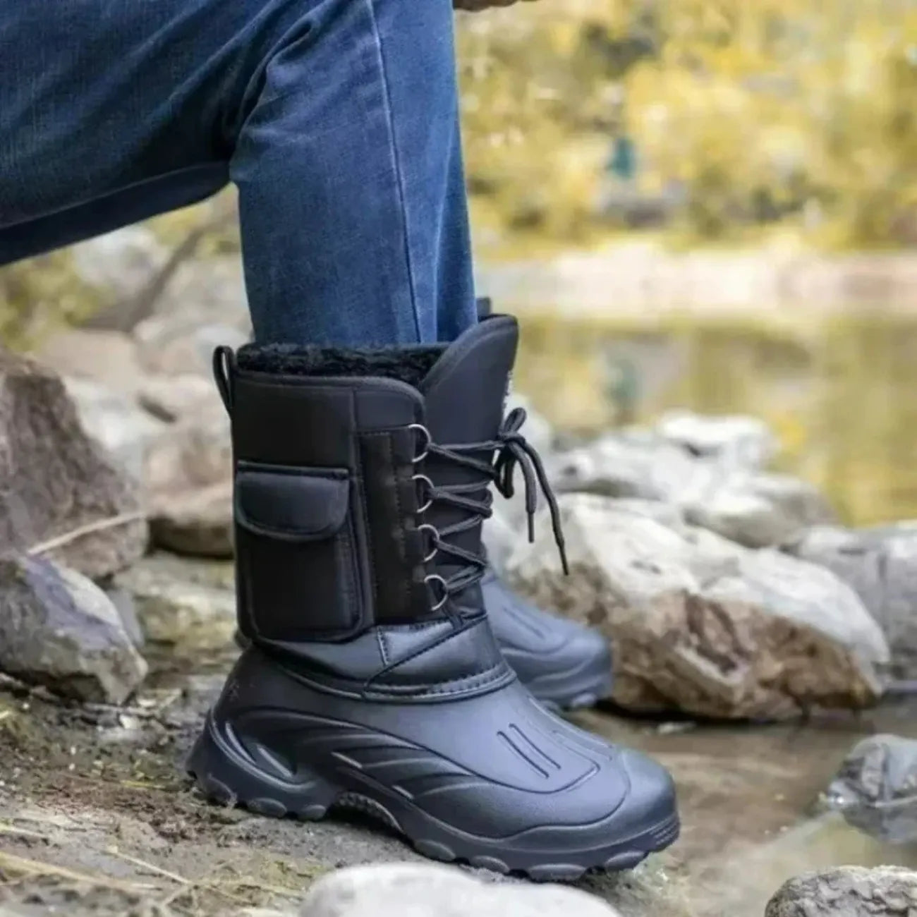 Après-Ski-Schneestiefel Herren
