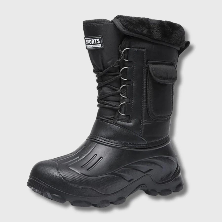Herren-Schneestiefel gefüttert