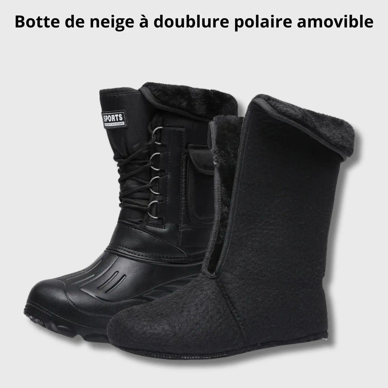 Après-Ski-Schneestiefel Herren