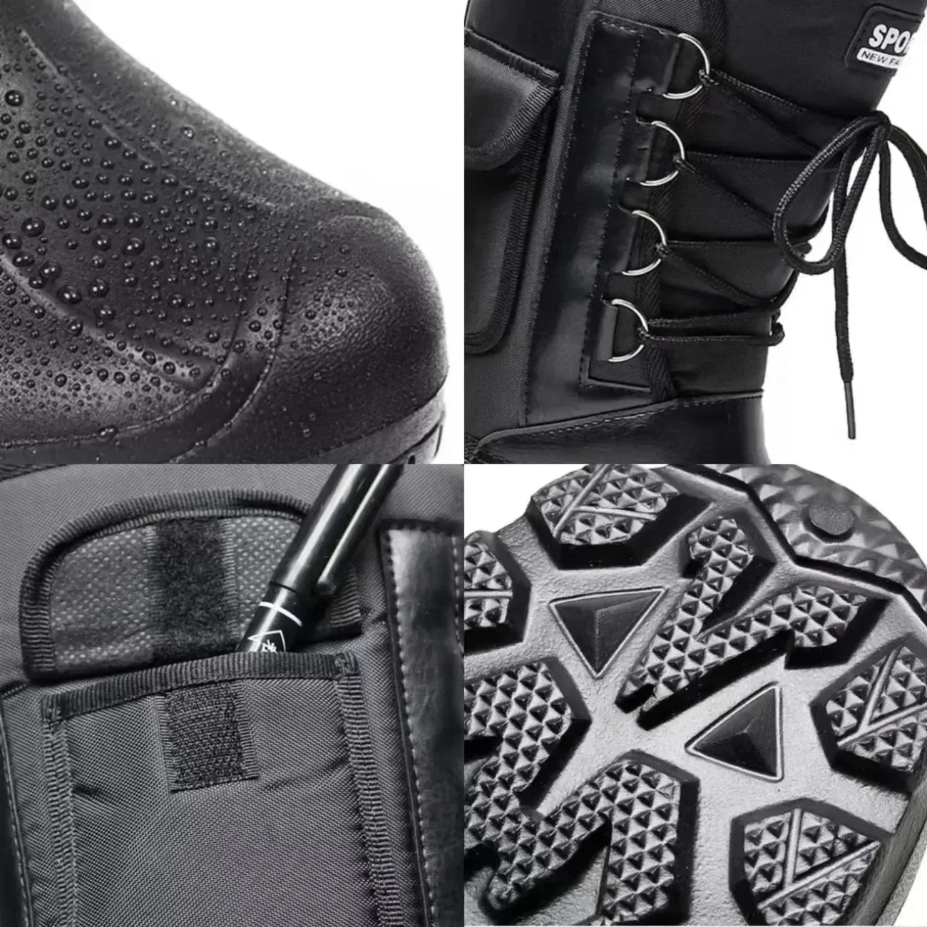 Après-Ski-Schneestiefel Herren