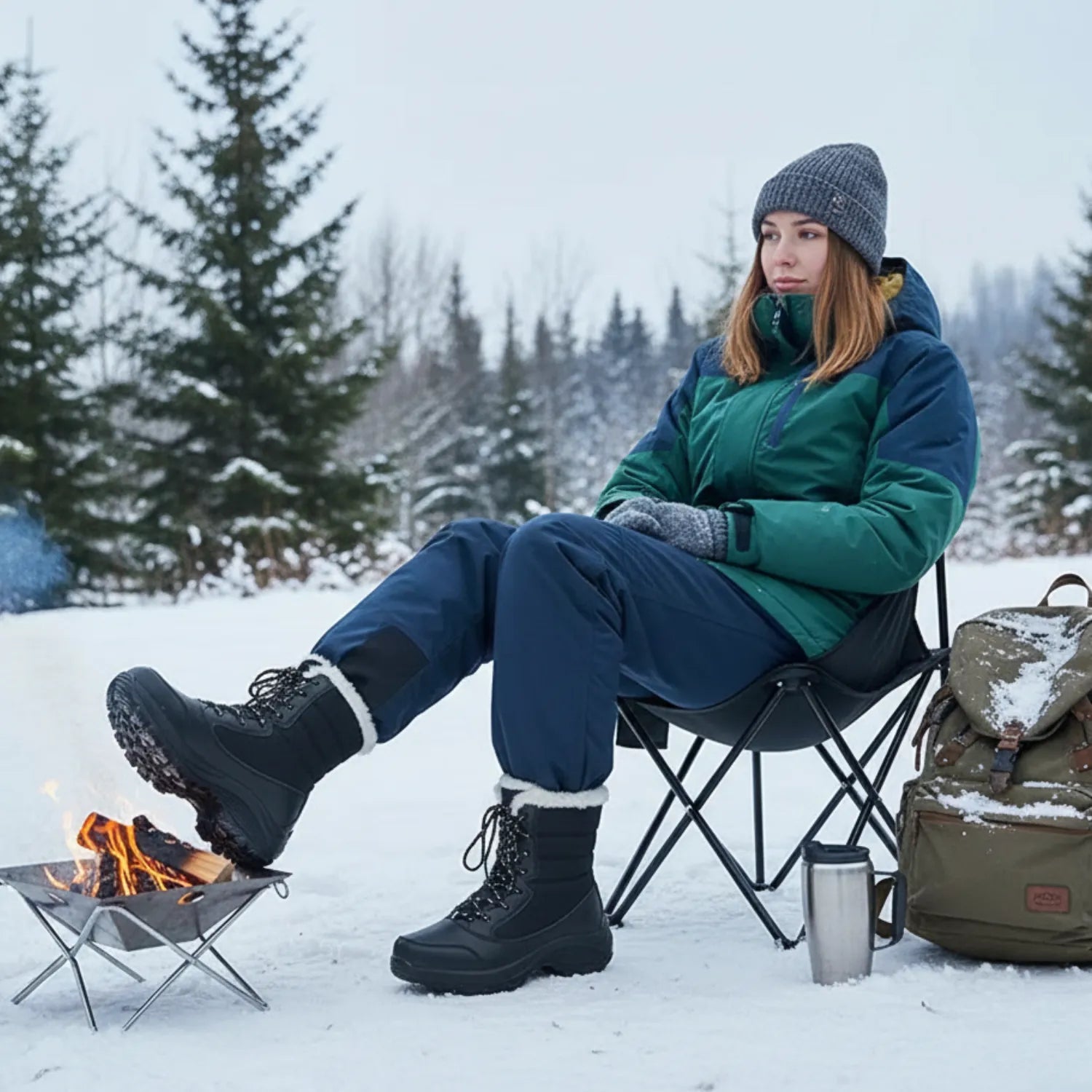 Après-Ski-Stiefeletten für Damen