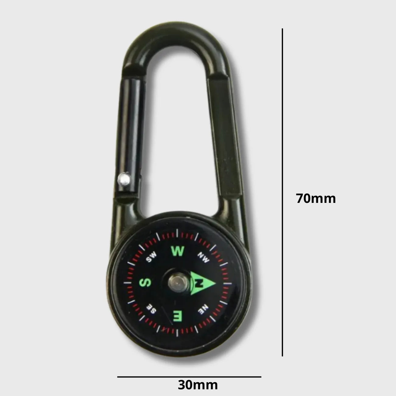 Karabiner-Kompass 3-in-1 | Berggrat