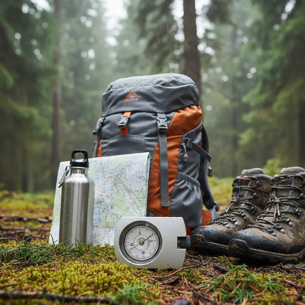 Camping-Kompass