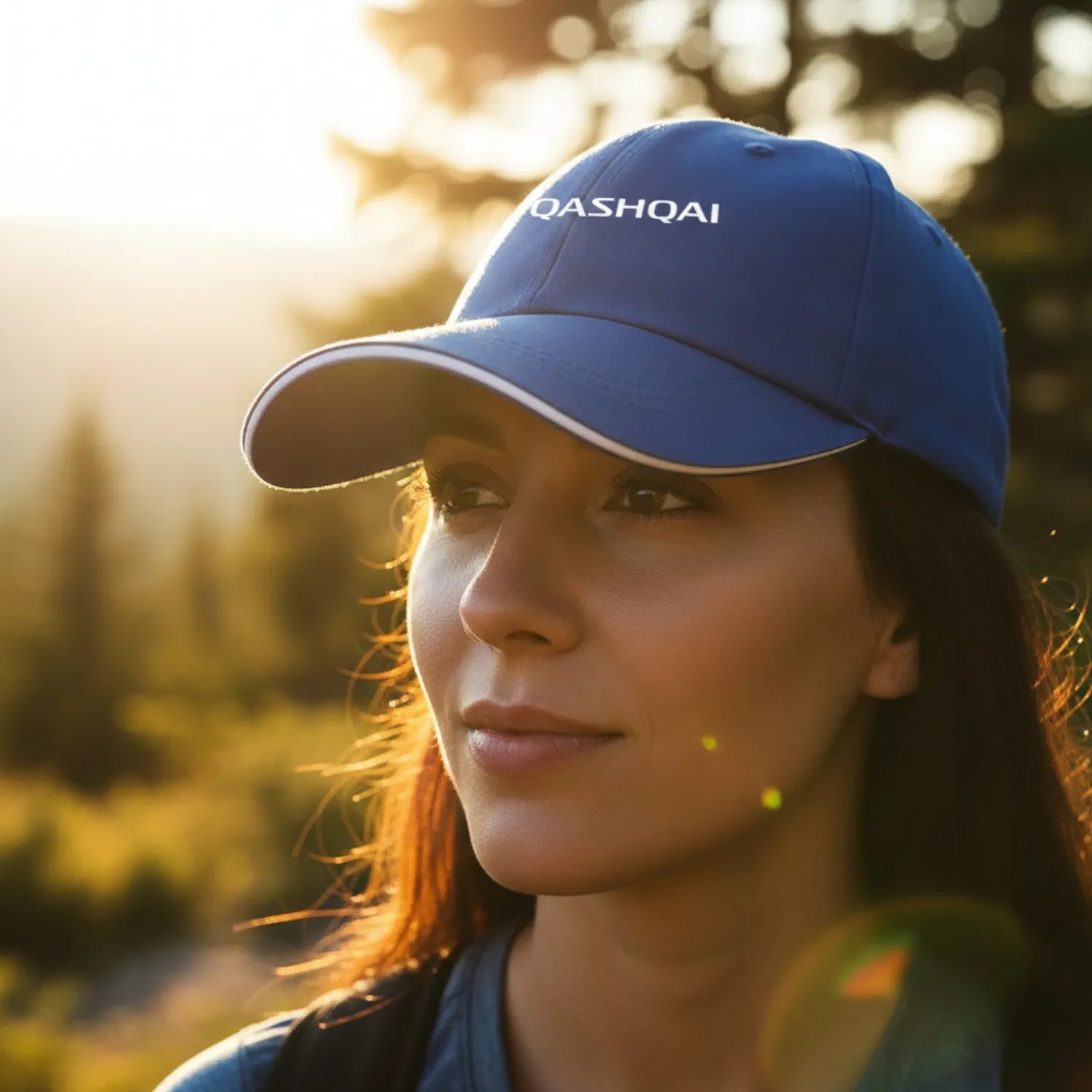 Damen-Sportcap gebogener Schirm