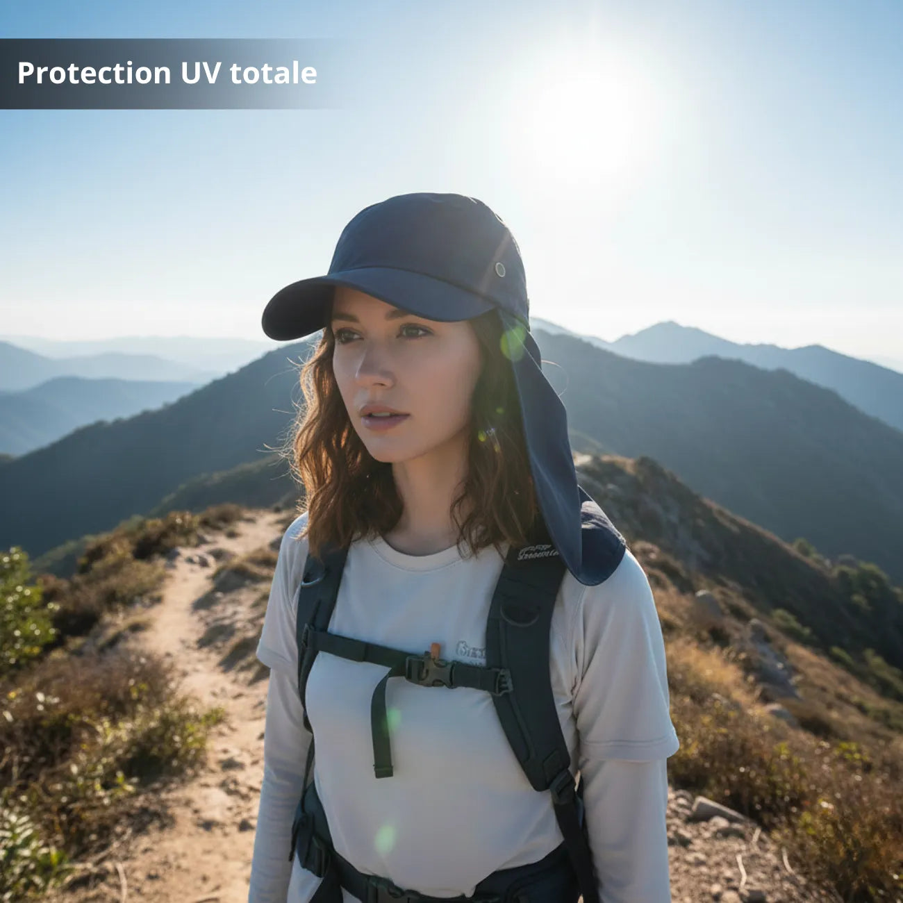Damen Wandercap Nackenschutz | Berggrat