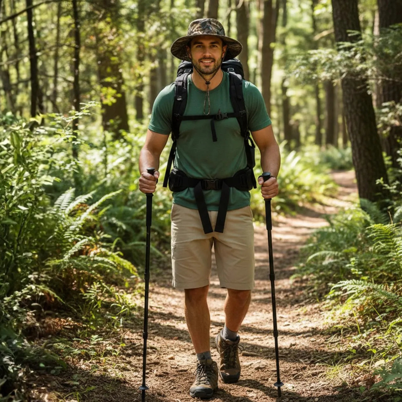 Herren Wanderhut Camouflage | Berggrat