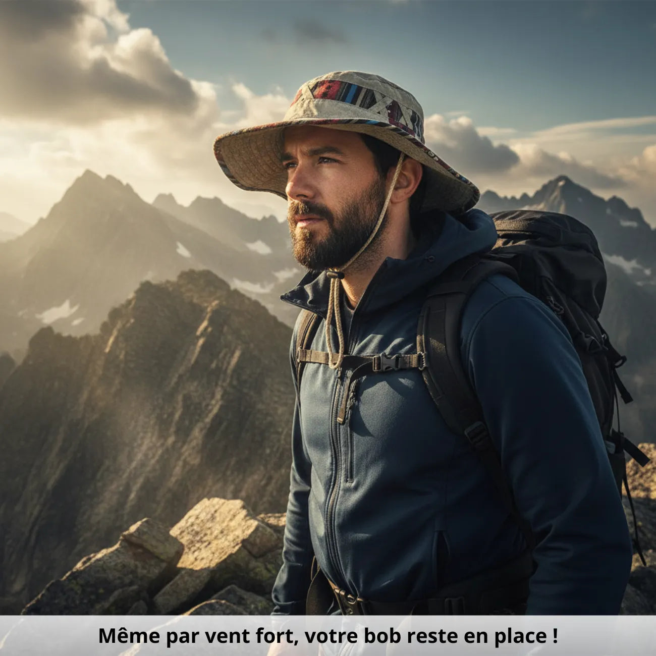 Trekkinghut UV-Schutz Krempe