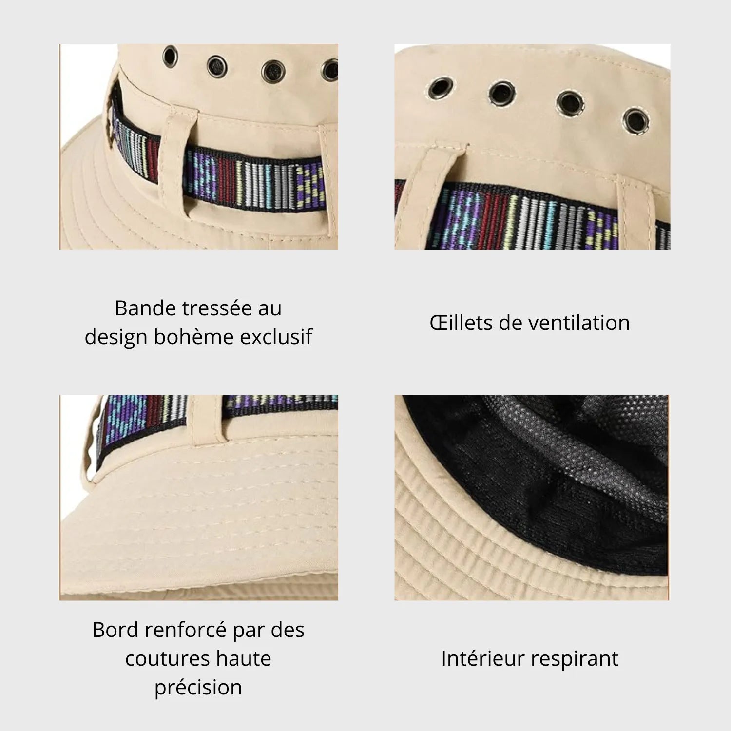 Abenteuerhut im Boho-Stil | Berggrat