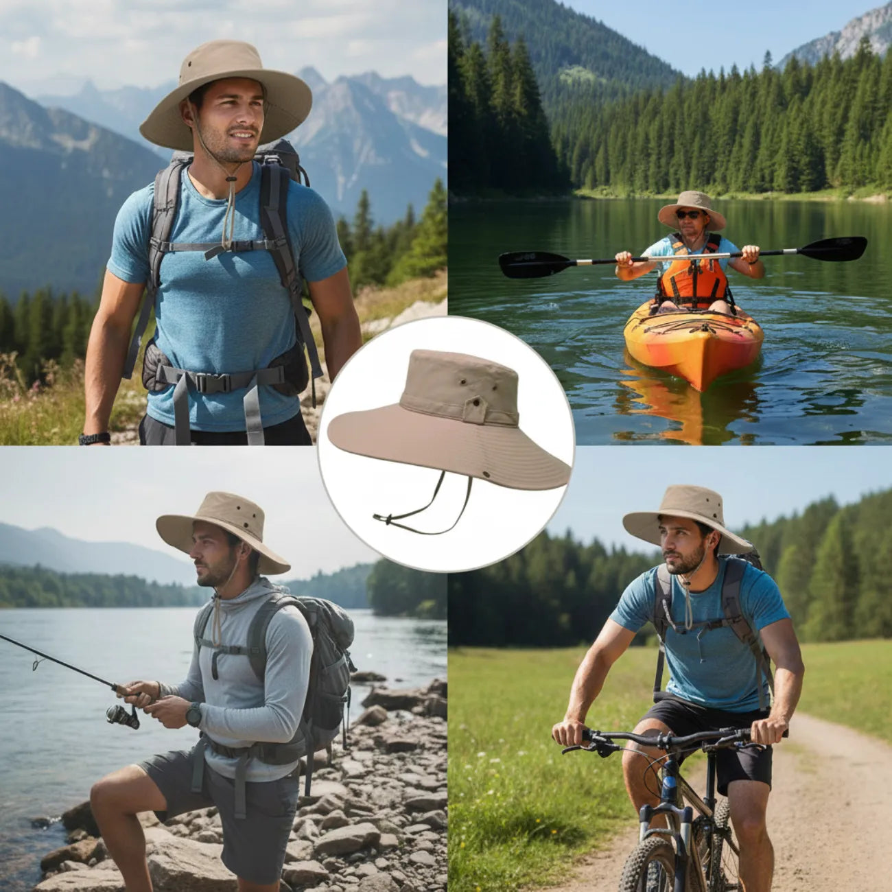 Herren Wanderhut wasserdicht | Berggrat