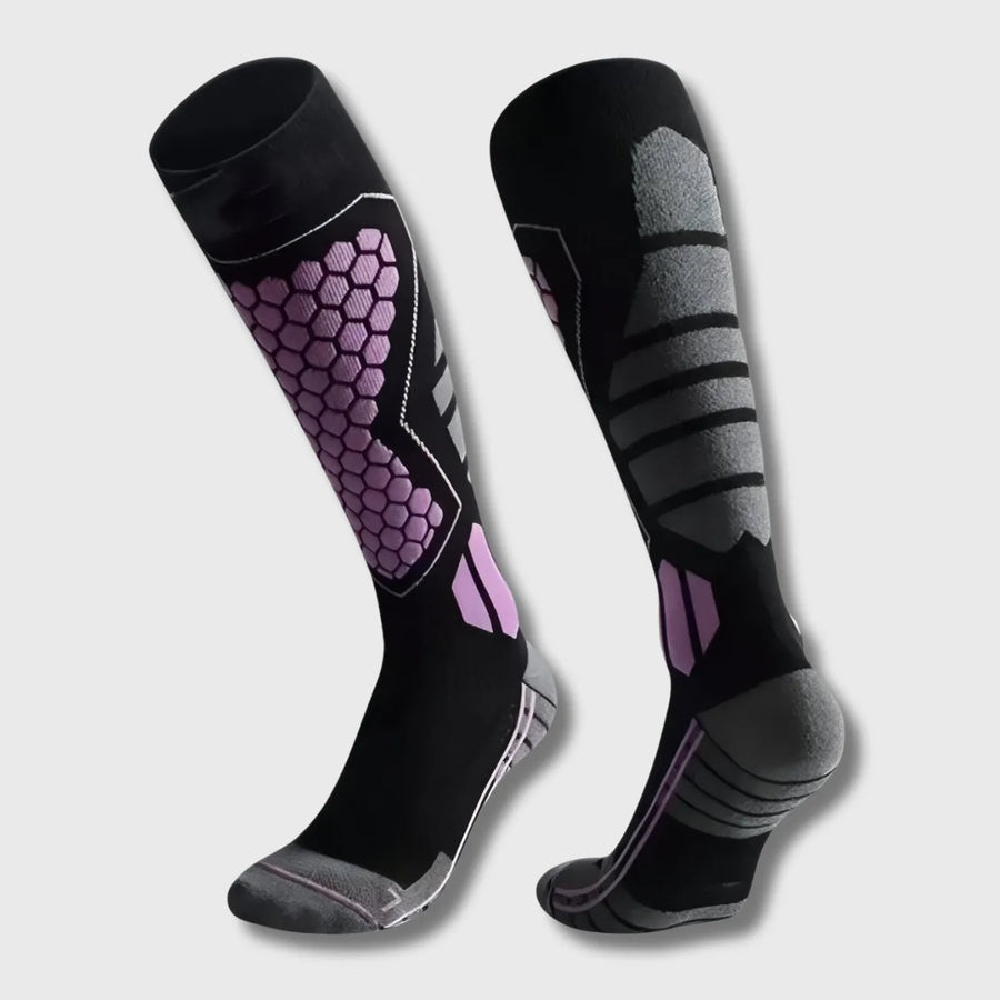 Kompressions-Wandersocken hoch