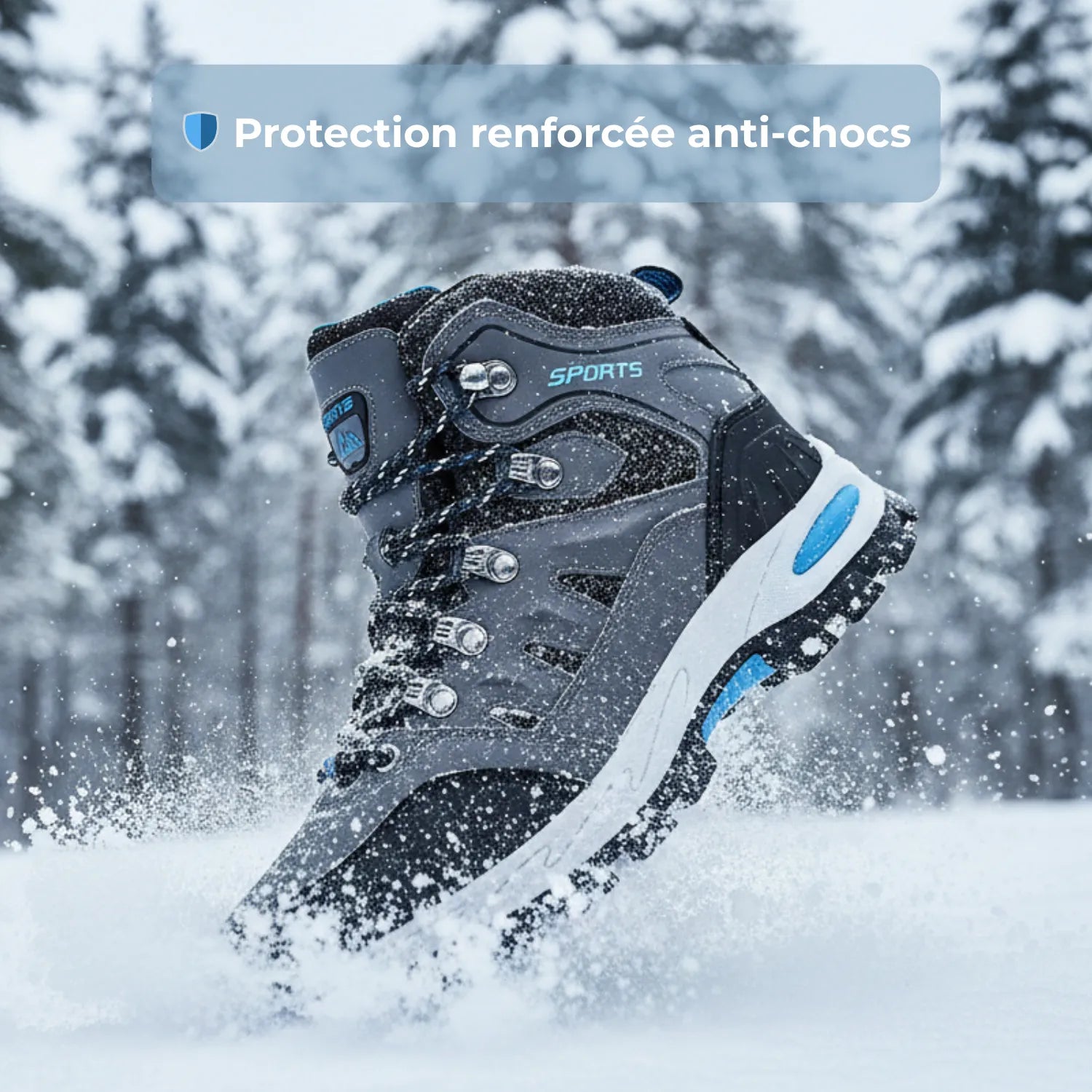 Damen Après-Ski-Winterstiefel | Berggrat