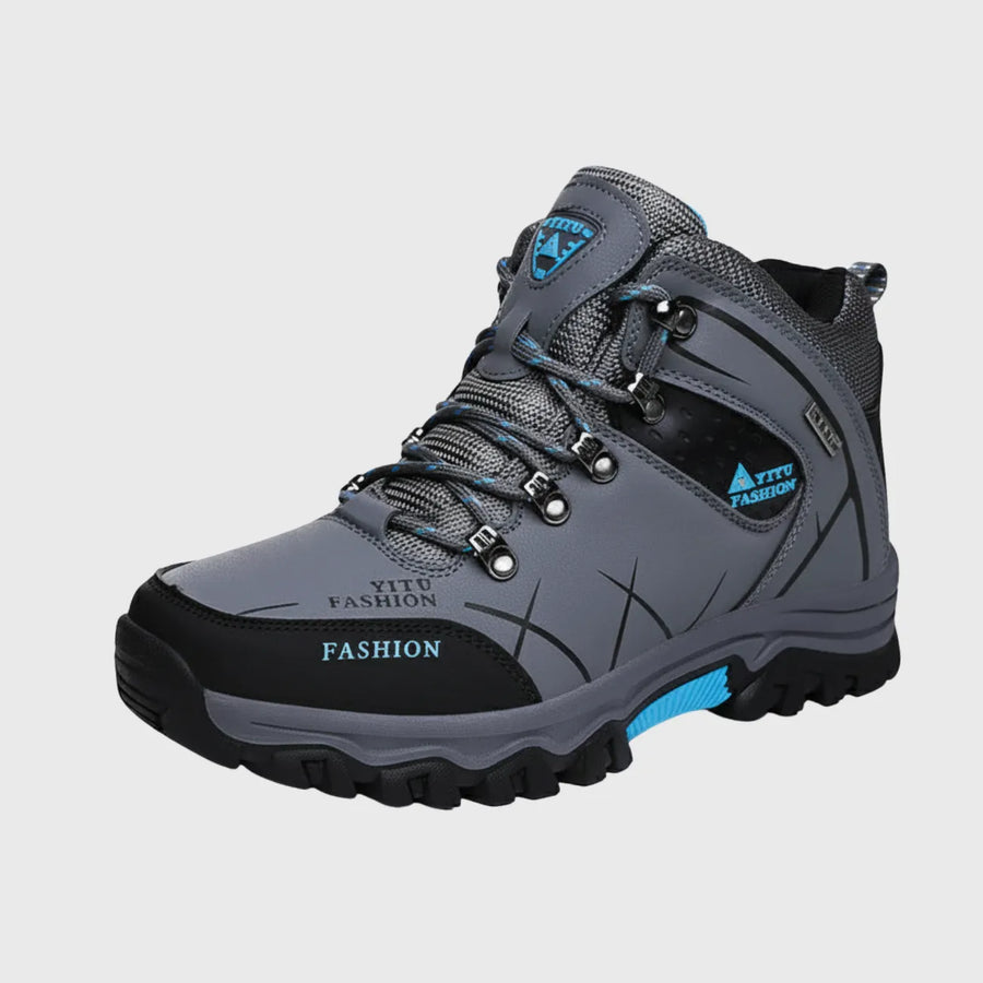 Herren-Leder-Wanderschuhe