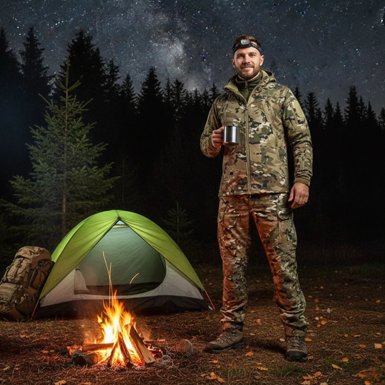 Softshell-Wanderset | Berggrat