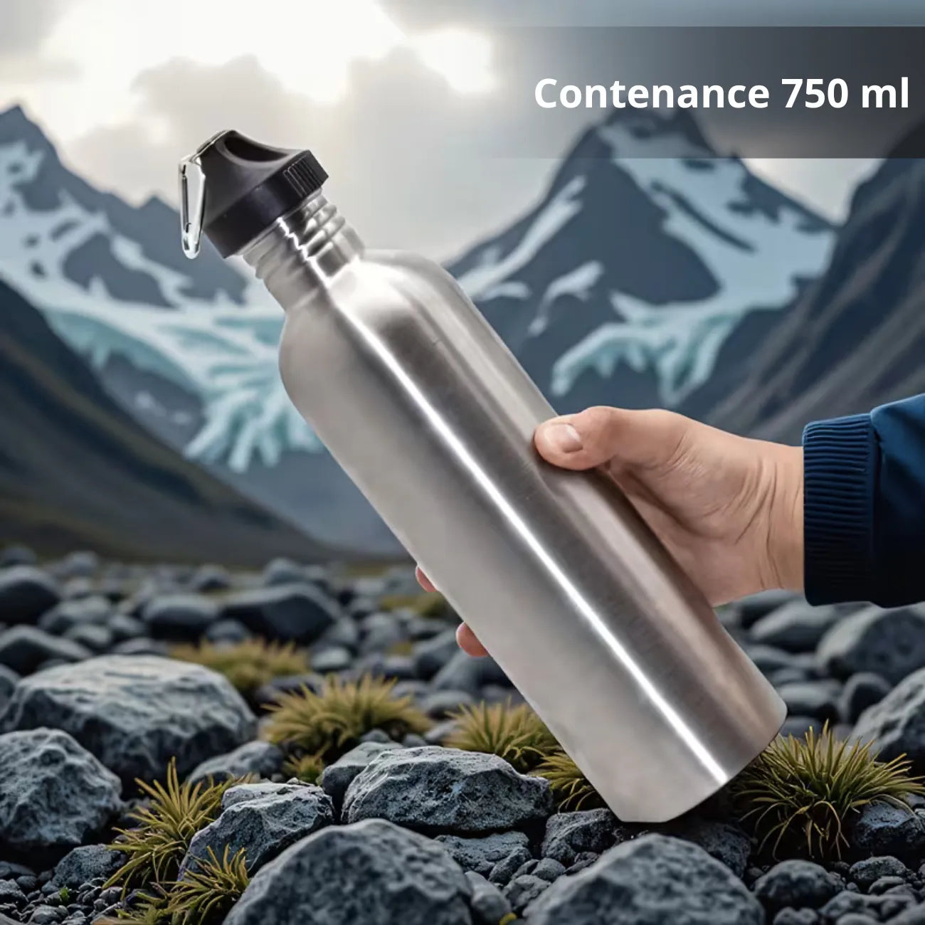 Edelstahl-Trinkflasche Outdoor | Berggrat