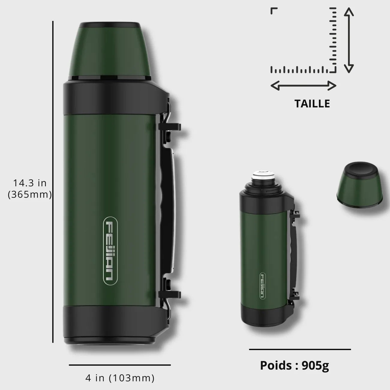Große Wander-Trinkflasche