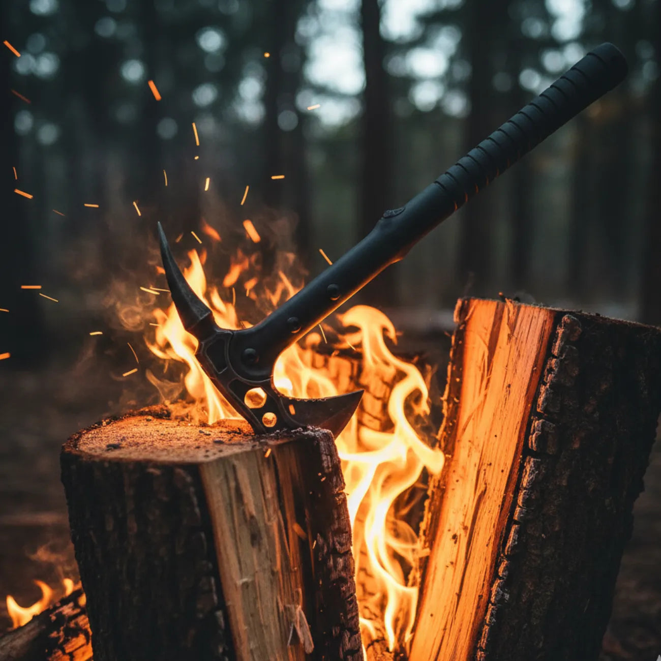 Camping-Survival-Axt Nylongriff