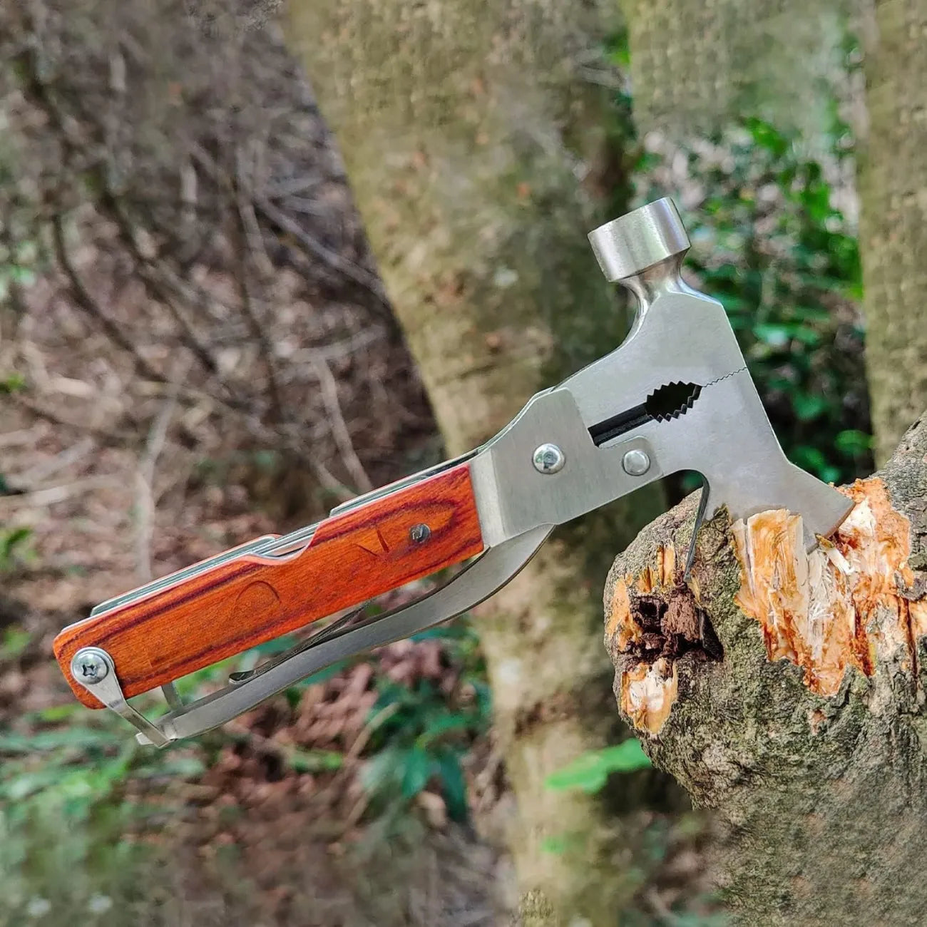 Tragbare Survival-Axt 14-in-1 | Berggrat