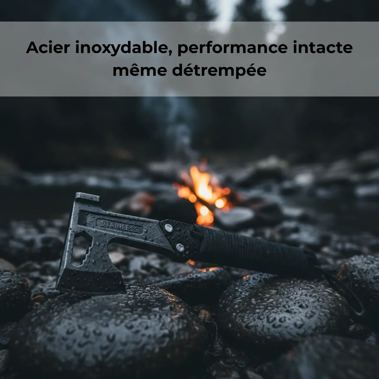 Taktische Survival-Axt 3-in-1