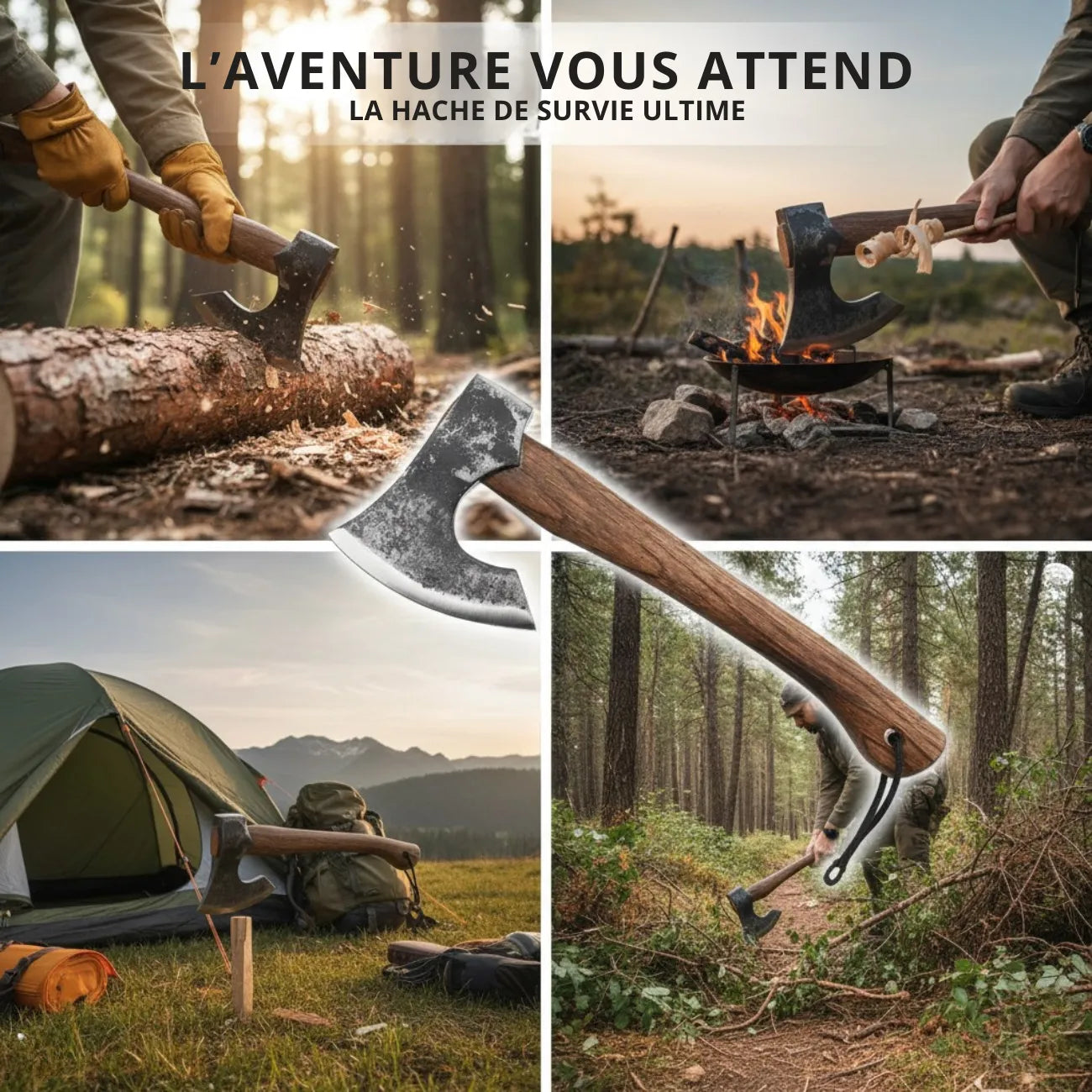 Survival-Axt fürs Camping | Berggrat