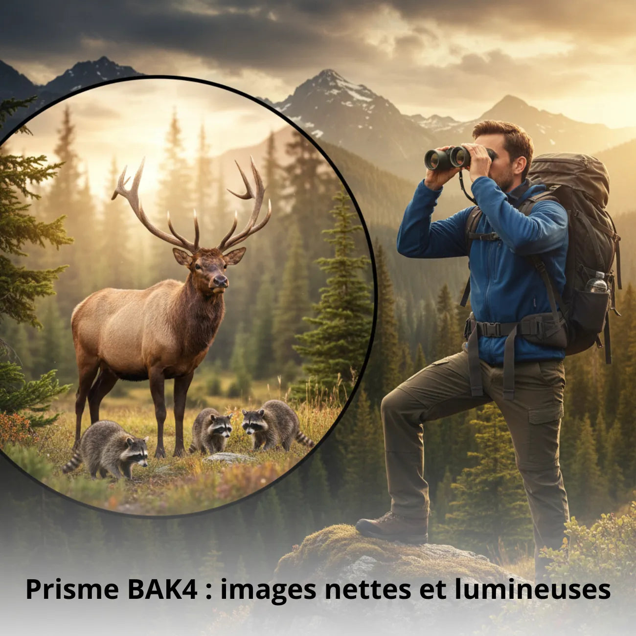 Kompaktes Fernglas fürs Wandern | Berggrat