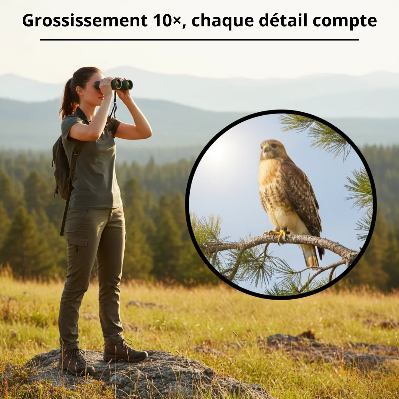 Kompaktes Fernglas fürs Wandern | Berggrat
