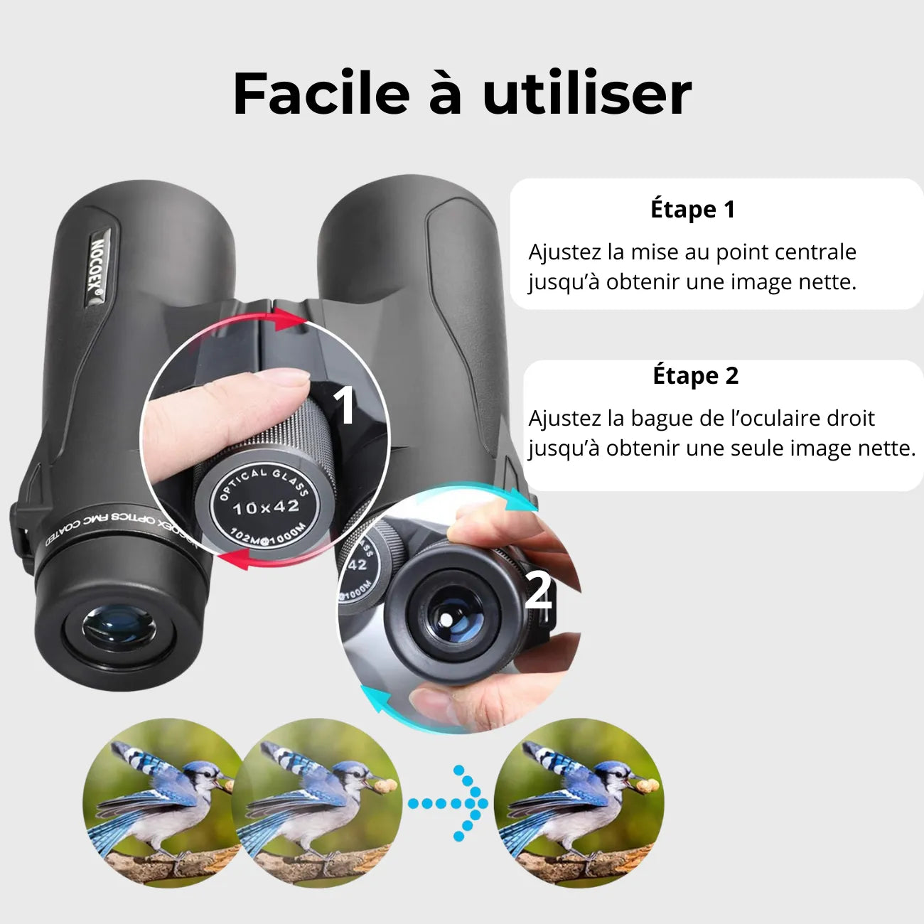 Leichtes Fernglas fürs Wandern | Berggrat
