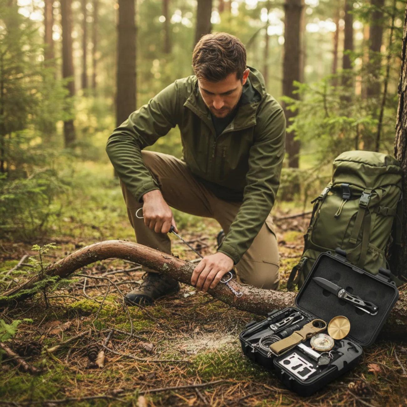 Taktisches Survival-Set Outdoor