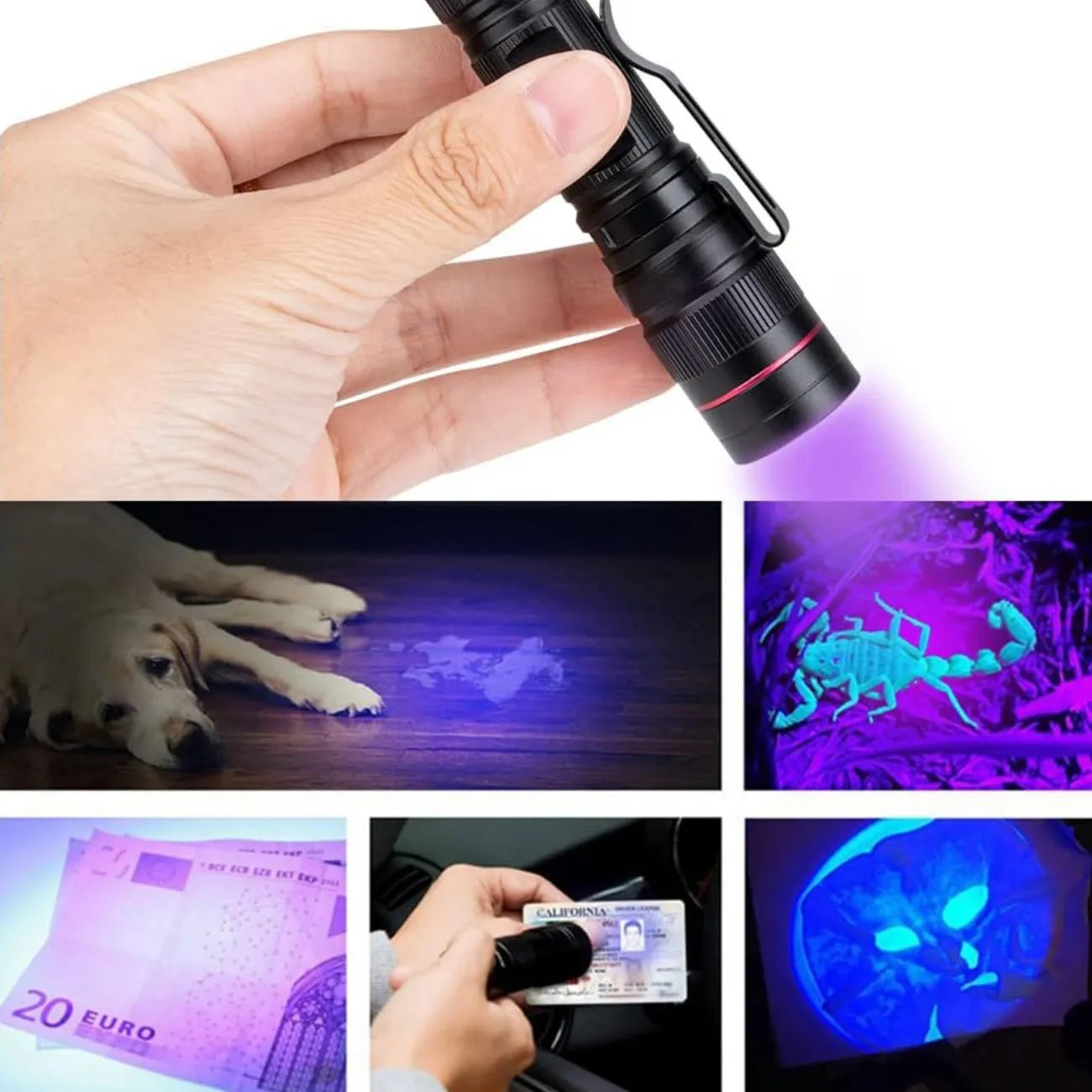 Aufladbare Taschenlampe mit Zoom | Berggrat
