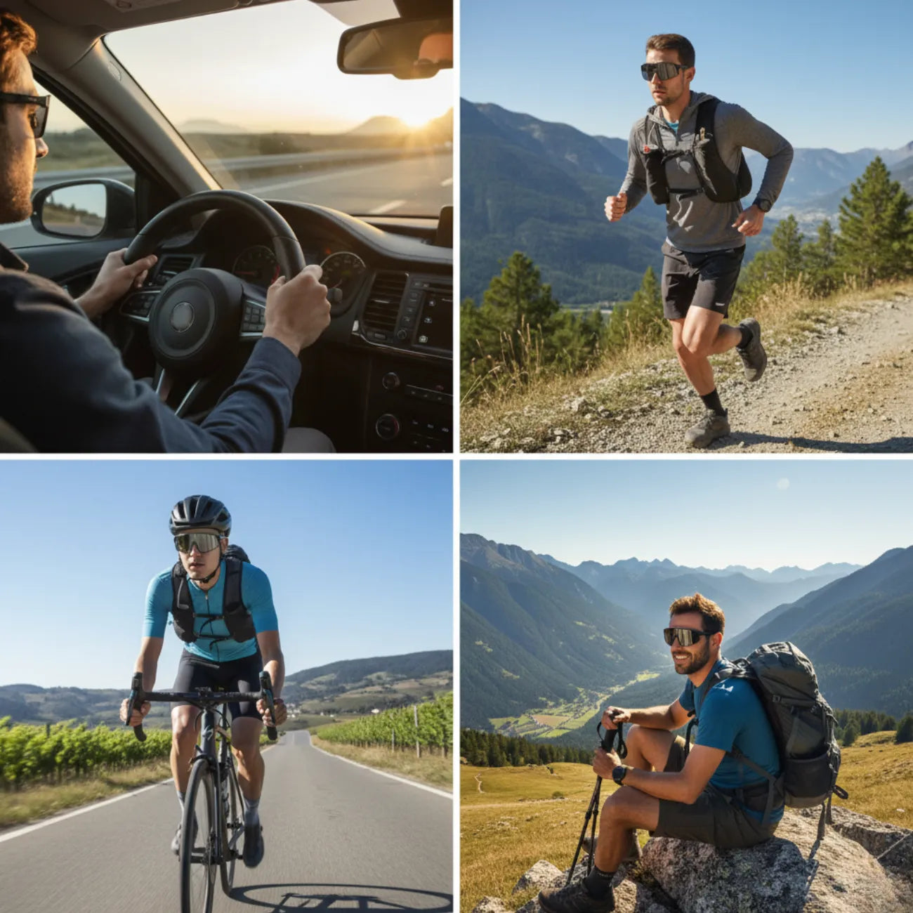 Sonnenbrille mit UV400-Schutz | Berggrat