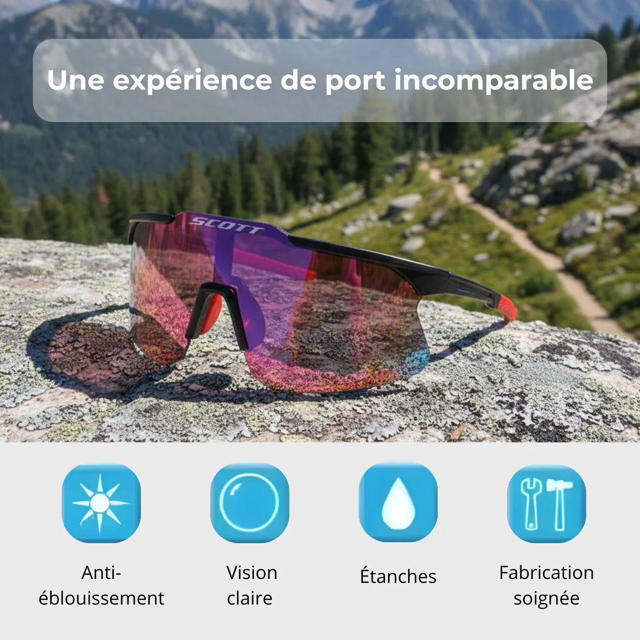 Sonnenbrille mit UV400-Schutz | Berggrat