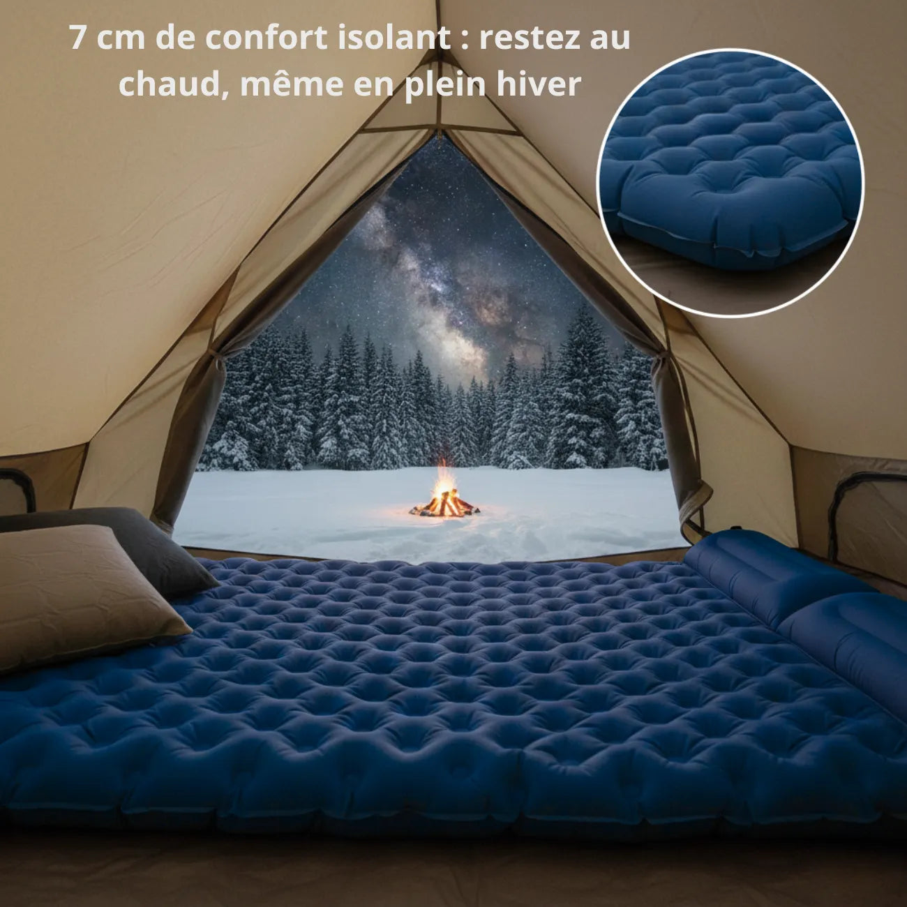 Campingmatratze aufblasbar 2P | Berggrat