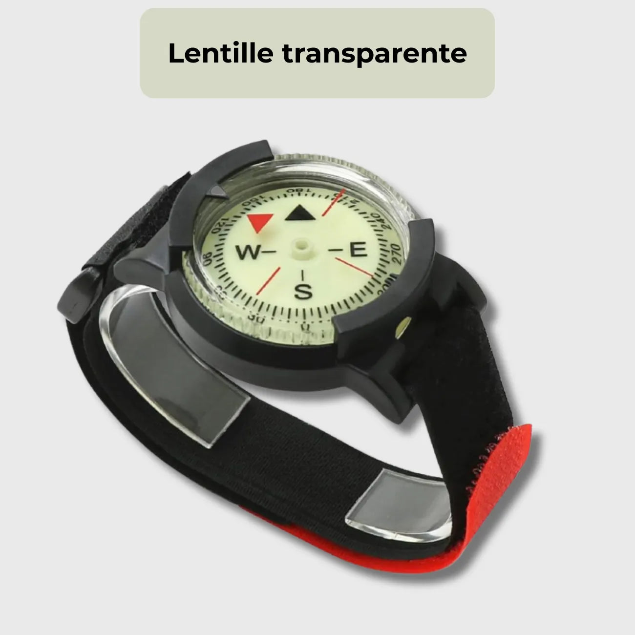 Armband-Kompassuhr für Outdoor | Berggrat