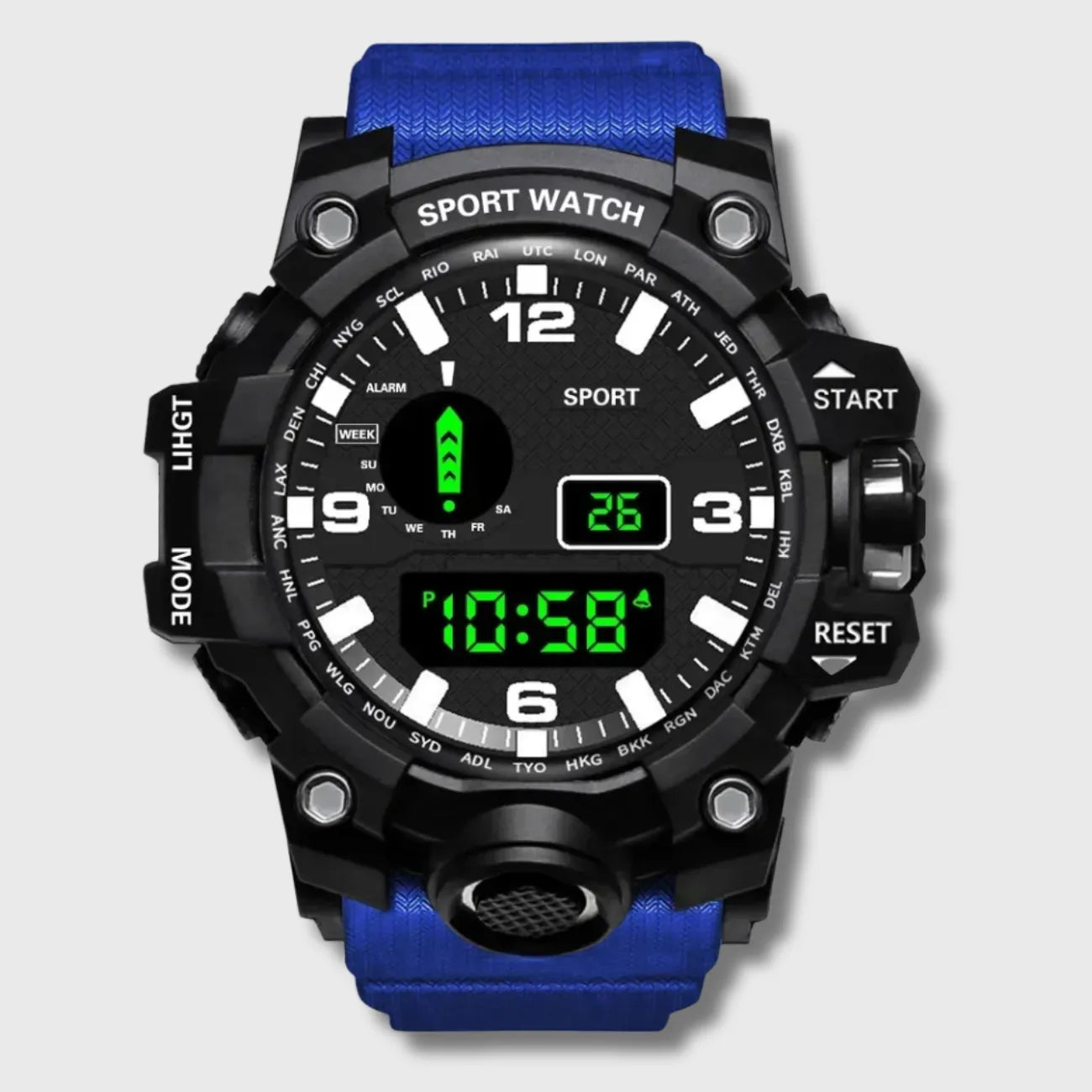 Herren-Outdoor-Trekkinguhr