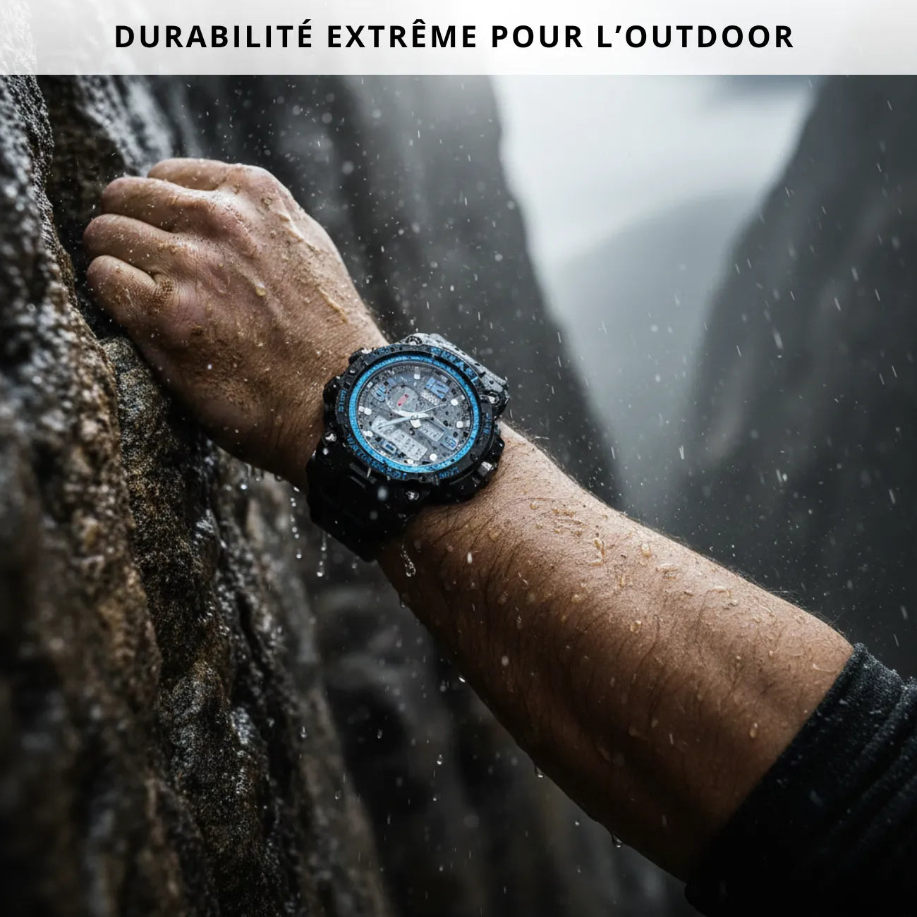 Digitale Wanderuhr für die Berge